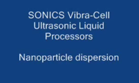 视频：SONICS超声粉碎机，VCX1500